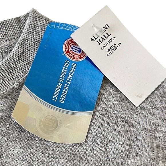 NWT Auburn University Tigers J-America Grey Logo T-shirt Size Medium - Picture 5 of 8